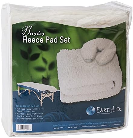 EarthLite Massage Table Fleece Pad – 1/2" Thick Woolly Fitted Fleece Pad - Image 4