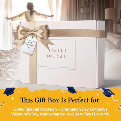 10-Piece Spa Gift Box for Women | Self-Care Set with Eye Mask, Loofa, Bath Bombs, Face Masks, Bubble Bath, Lotion, Body Wash & Bath Salts | Perfect Gift for Mom, Grandma, Wife, or Loved Ones - Image 2