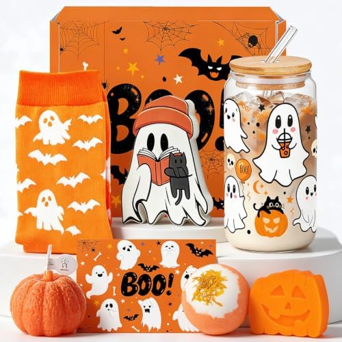 Boo Basket Stuffers for Women, Halloween Gifts for Women Girls by Unknown