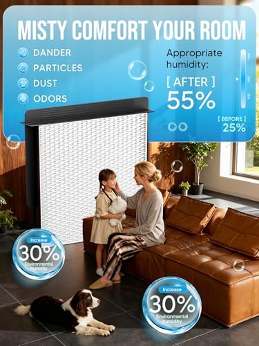 1040 Super Wick Humidifier Filter Replacement for Essick Air AIRCARE Humidifiers Filter B40 B40-C 3D6 100 5D6 700 7D6 100 D46 720 CM330AWHT CM330ABLK CM330DWHT CM330DBLK - 4 Pack - Image 3