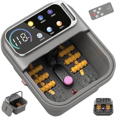 CARESKYpro Collapsible Foot Spa with Fast Heat UL-Listed Foot Soaking Tub by CARESKYpro