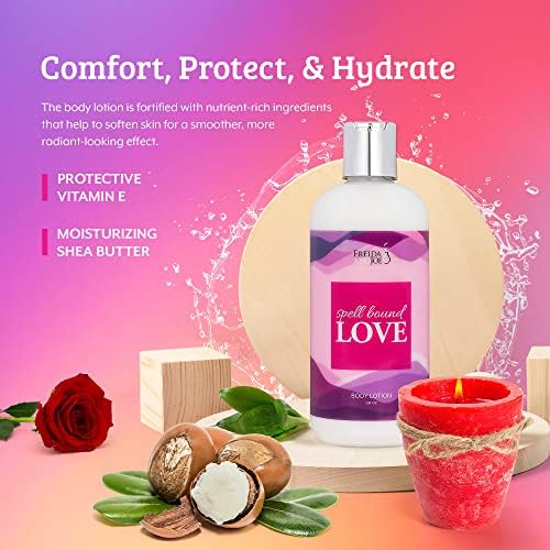 Home Spa Gift Deep Moisturizing Fragrance Body Lotion - Spell Bound Love - Image 3