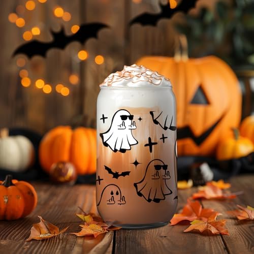 GSPY Ghost Cup, Spooky Halloween Gifts, Boo Basket Stuffers for Women, Her - Image 6