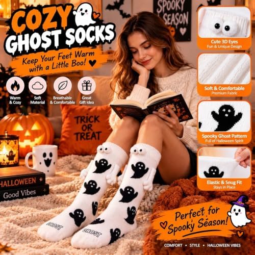 Boo Basket Stuffers for Women, 10-Piece Halloween Basket Gift - Image 4