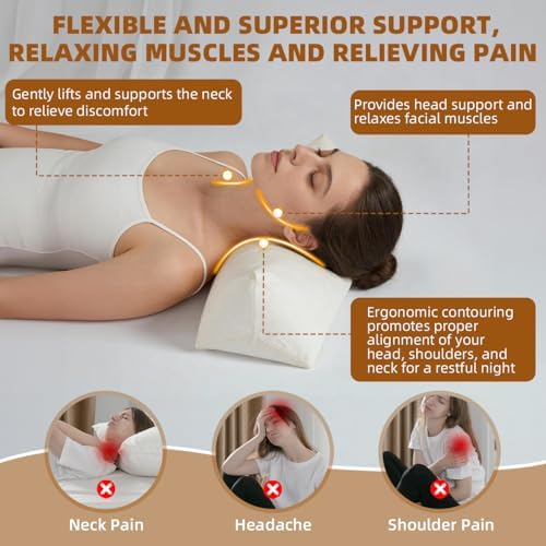 Adjustable Buckwheat Neck Pillow - Cervical Roll to Relieve Tension - Image 4