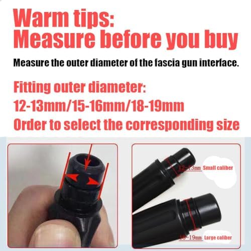 1.22-inch Inner Diameter Massage Gun Attachments for Men - Image 5