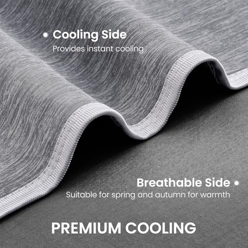 Topcee Cooling Blanket Queen Size 90"x90" for Hot Sleepers Summer Blanket - Image 5