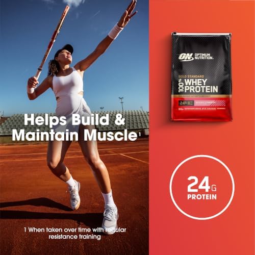 Optimum Nutrition Gold Standard 100% Whey Protein Powder, Delicious Strawberry, 10 Pound (Packaging May Vary) (Pack of 2) - Image 5