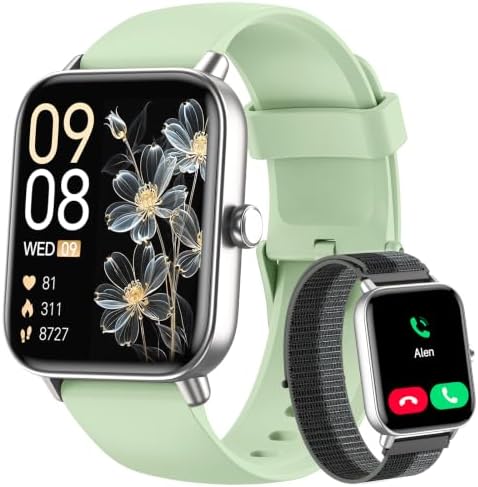 1.85" Smart Watches for Women Men, 120+ Sport Modes Fitness Tracker Watch by Hingso