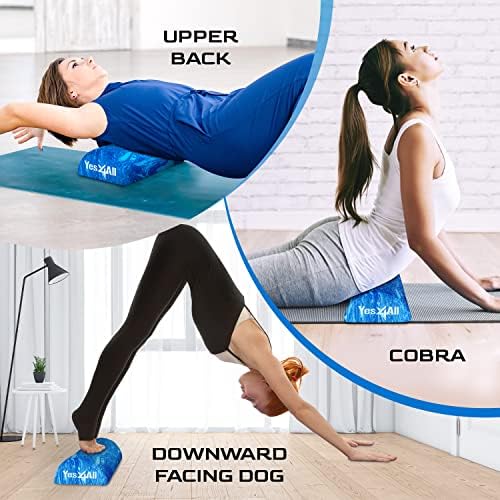 Yes4All EVA Firm Foam Roller for Stretching, Half Yoga Back Roller for Muscle Massage for Pilates, Yoga, Balance & Core Exercises - 12/36 inches - Image 6