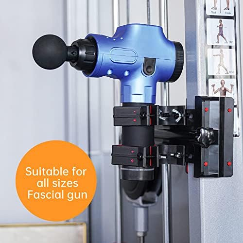 Hand-Free Massage Gun Holder for Back, Percussive Muscle Massage Gun Mount for Self-Massage， Compatible with Most Massage Guns, for Hard to Reach Areas, Mechanical Structure adapts to Most venues - Image 4