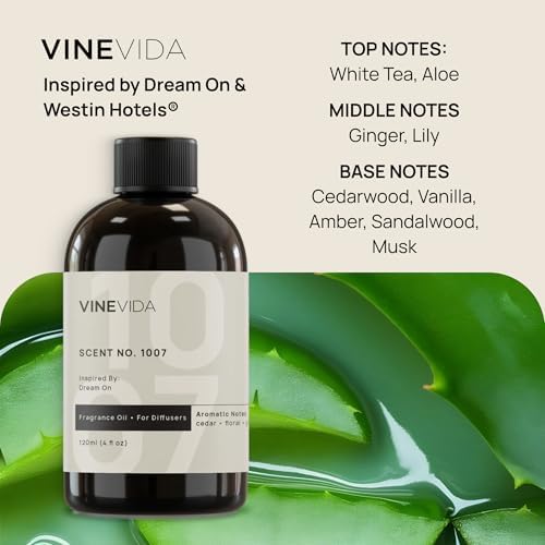 VINEVIDA (4oz) Hotel Fragrance Diffuser Oil - Hotel Scents Diffusers for Home - Cold Air Diffuser Oil - Hotel Scent Essential Oil - Scent No.1007 Inspired by Westin Hotels - Image 2