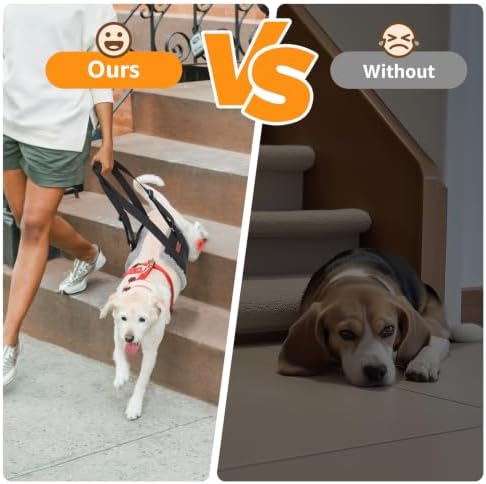 Adjustable Dog Sling for Medium Dogs Soft Post-ACL Surgery Mobility Aid - Image 2