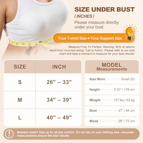 Invisible Posture Corrector for Women Lightweight Adjustable Back Brace for & Upper Back Shoulder Neck Pain Relief - Improve Posture Correct Hunchback Slouching Spine Corrector Under Clothes Large - Image 5