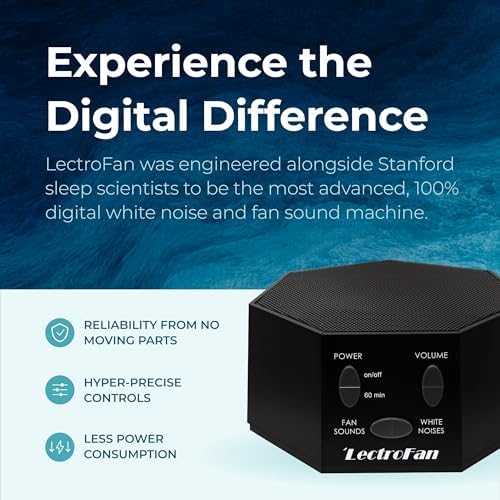 Adaptive Sound Technologies LectroFan Classic Sound Machine, Black - Image 2