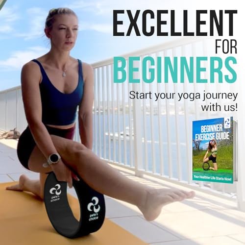 Yoga Wheel Set - Extra Wide Jumbo Wheel & Mini Massage Wheel - Image 5