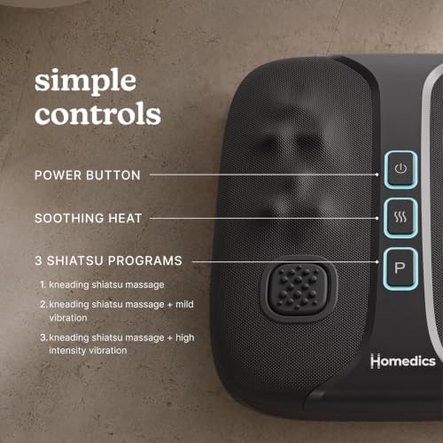 Homedics Shiatsu Pulse Max Foot Massager with Heat & Deep Kneading - Image 6