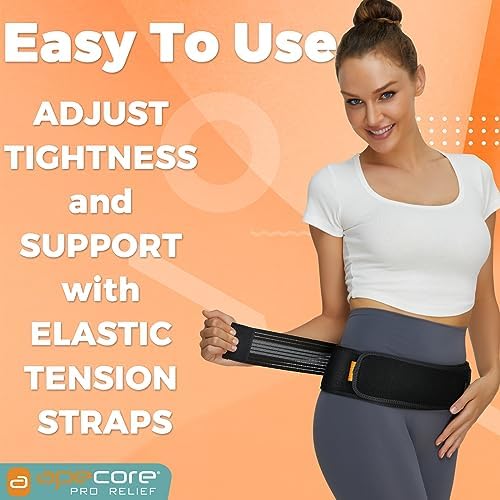 Sacroiliac SI Hip Belt for Women and Men That Alleviates Sciatic, Pelvic, Lower Back, Leg and Sacral Nerve Pain Caused by Si Joint Dysfunction| Hip Brace Support (XL-XXL) - Image 5