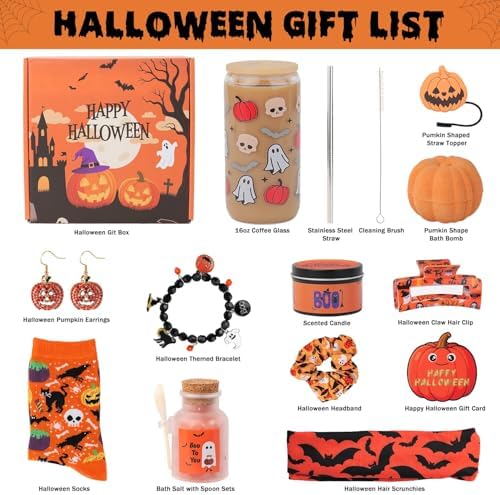 Boo Basket for Teen Girl Her, Halloween Boo Basket Stuffers for Women Adult - Image 2