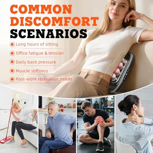 2026 New 16-Head Deep Tissue Percussion Massage Gun – Quiet Muscle Massager for Full Body, Up to 30 Intensity Levels, Cordless Rechargeable for Back, Legs, Shoulders & Recovery.Black - Image 7
