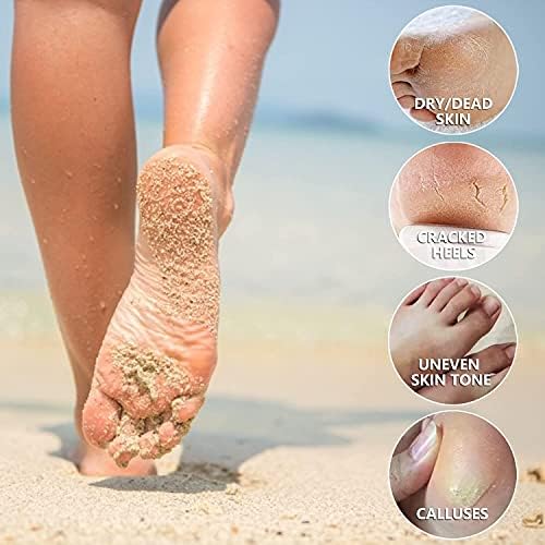 5 Pack Foot Peeling Mask,Exfoliator Peel Off Calluses Dead Skin Callus Remover,Foot Mask for Dry Cracked Feet,Foot Peel Masks for Men and Women,Feet Peeling Mask,Spa Gifts for Women,Self Care Gifts - Image 5