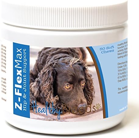 Healthy Breeds American Water Spaniel Z-Flex Max Hip and Joint Soft Chews 50 Count by HealthyBreeds