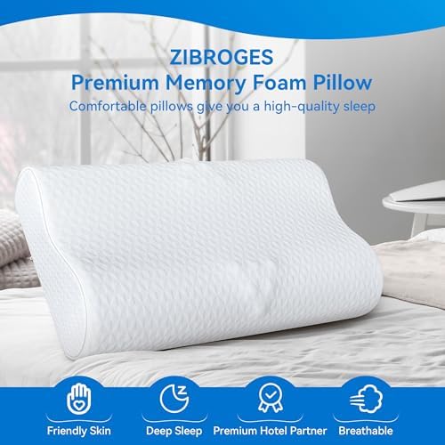 Pillow 16x24 inches - Bed Pillow for Sleeping, Bed Pillow for Back, Stomach, Side Sleepers - Image 7
