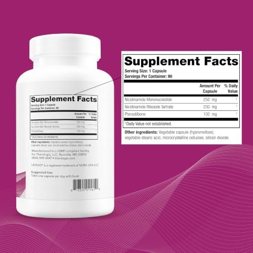 Theralogix OvaNAD+ NMN, NR & Pterostilbene Supplement for Fertility Health - Image 3