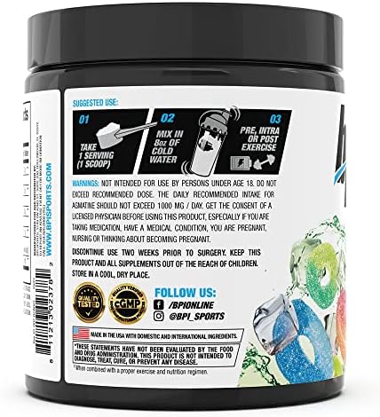 BPI Sports Best BCAA - BCAA Powder - Branched Chain Amino Acids - Muscle Recovery - Muscle Protein Synthesis - Lean Muscle - Improved Performance – Hydration – Sour Candy - 35 Servings - 12.34 oz. - Image 2