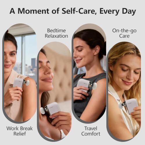 brenzo Mini Massage Gun, Portable Handheld Muscle Massager, 5 Speeds - Image 7