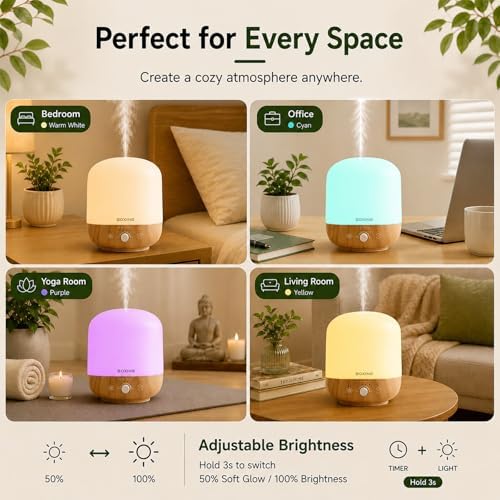 BOXING 300ML Aromatherapy Diffuser, Essential Oil Diffuser, 24H Runtime - Image 5
