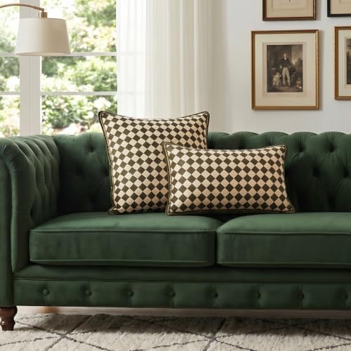 patdrea Designer Velvet Throw Pillow Cover,Set of 2,12"x20"-BrigittaC - Image 4
