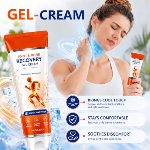 Professional Joint & Bone Gel-Cream,Fast Absorbing Cooling Lotion Comfortable for Mobility Support - Image 3