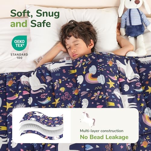 Sivio Weighted Blanket for Sleep, 5lbs, 36 x 48 inches - Image 3