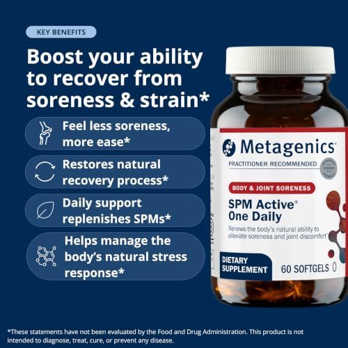 Metagenics SPM Active One Daily Supplement, 60 Softgels - Image 3