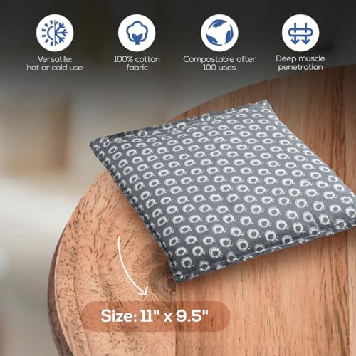 The Original Magic Bag® Classic Signature Edition Heating Compress, Hot/Cold Therapy for Stomach and Lower Back Pain Relief, Cordless Hot Cold Compress, 30.5 x 23 cm (12" x 9") - Image 7