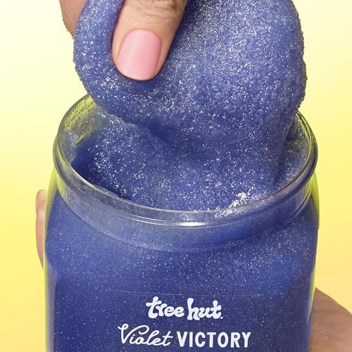 Tree Hut Body Scrub for Women, Violet Victory, 18 Oz - Image 4