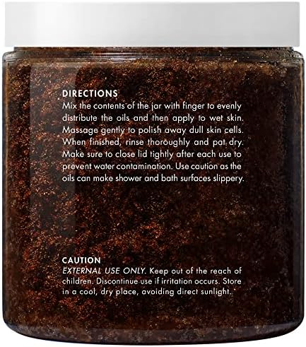 Majestic Pure Arabica Coffee Body Scrub, Exfoliating Polish, 10 Oz - Image 2