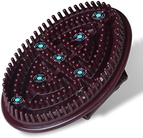 Deep Tissue Hand Held Massager Palm Shaped Massage Glove Tools for Neck, Chest, Foot, Hamstrings, Thighs, Beauty Ful Body Care Massage Brush… by Unknown