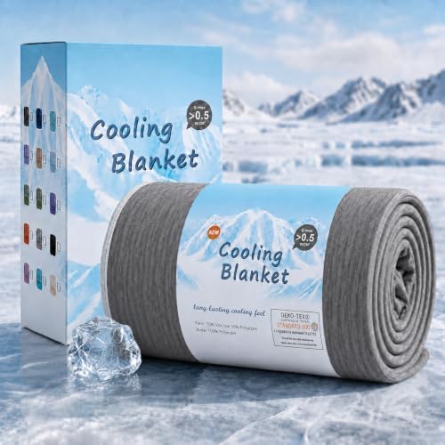 Topcee Cooling Blanket King Size 90"x108" for Hot Sleepers Summer Blanket by Topcee%E2%80%94ForYourGoodSleep