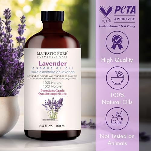 Majestic Pure Lavender Essential Oil for Diffuser - 3.4 Fl Oz - Image 2