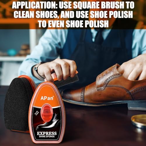 Loopeer 6 Pcs Shoe Shine Sponge - Image 5