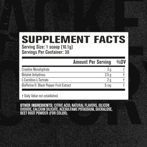 Jacked Factory Growth Surge Creatine Post Workout w/L-Carnitine - Daily Muscle Builder & Recovery Supplement with Creatine Monohydrate, Betaine, L-Carnitine L-Tartrate - 30 Servings, Cherry Limeade - Image 5