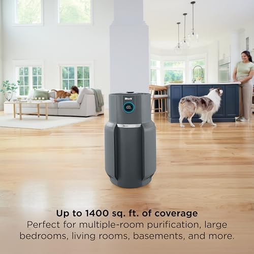 Shark NeverChange Air Purifier Max with Odor Neutralizer, HP302, Dove - Image 5