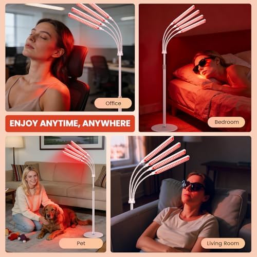 Wolezek Red Light Therapy for Body, 660nm Red and 850nm Near Infrared LED - Image 7