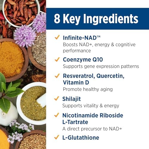 DOCTORS' PREFERRED NAD+ Anti-Aging Supplement w/Resveratrol & CoQ10 - Image 2