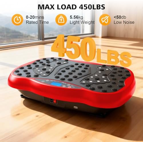 Vibration Plate Exercise Machine for Whole Body Lymphatic Drainage - Image 6