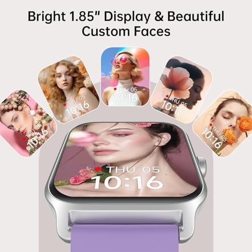 Tensky Smart Watch for Men & Women, 1.85" HD Fitness Tracker with Call - Image 6