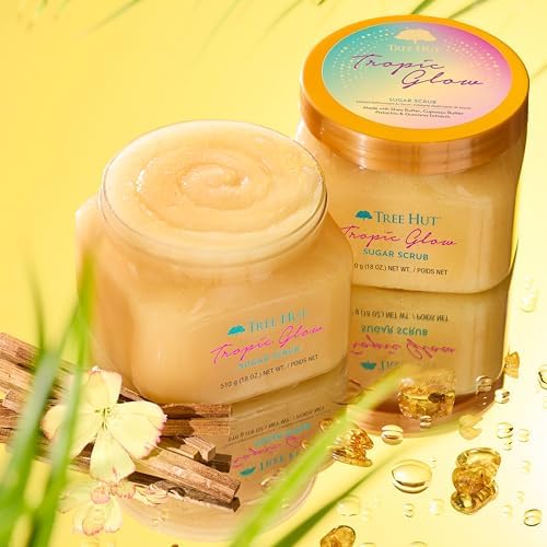Tree Hut Body Scrub, Tropic Glow, 18 Oz - Image 2