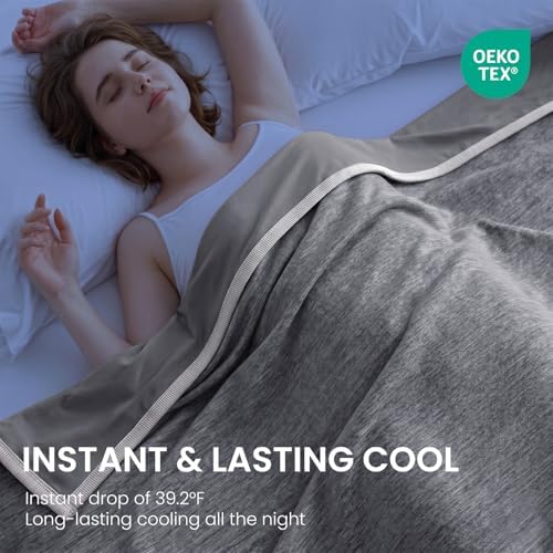 Topcee Cooling Blanket King Size 90"x108" for Hot Sleepers Summer Blanket - Image 2